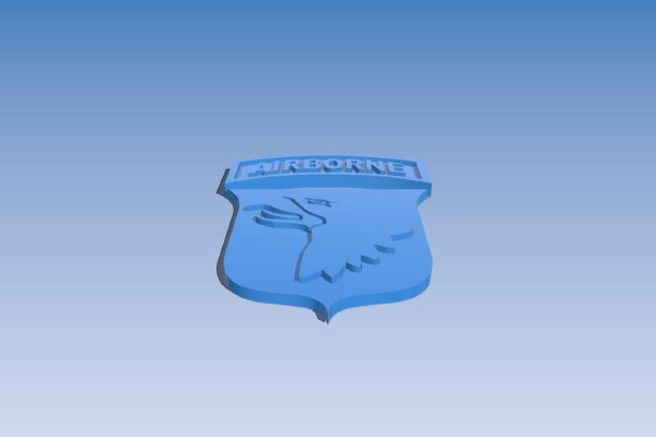 101st ABN Patch | 3d print model