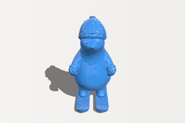 KUMATY : Skiing Polar Bear | 3d print model