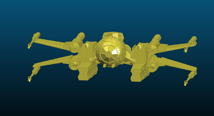 Star Wars - Tie-Wing Heavy bomber "Bearsloth" Ugly - Remix | 3d print model