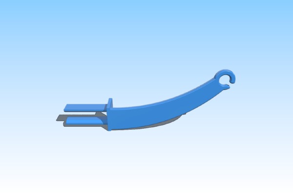 Ender 3 (V2) Filament Guide_Arm | 3d print model