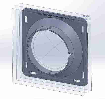 Nikon 14-24 2.8G Filterholder | 3d print model