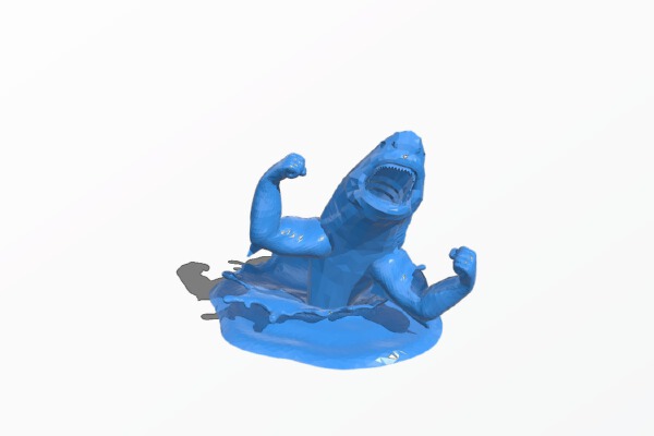 Beefy Shark | 3d print model