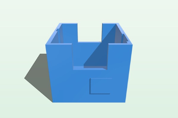 Travel case for RIF6 Cube Video Projector | 3d print model