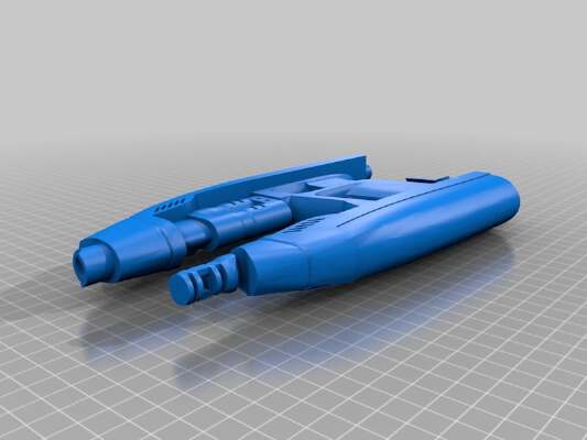 Star Lord Gun Revision 2 | 3d print model