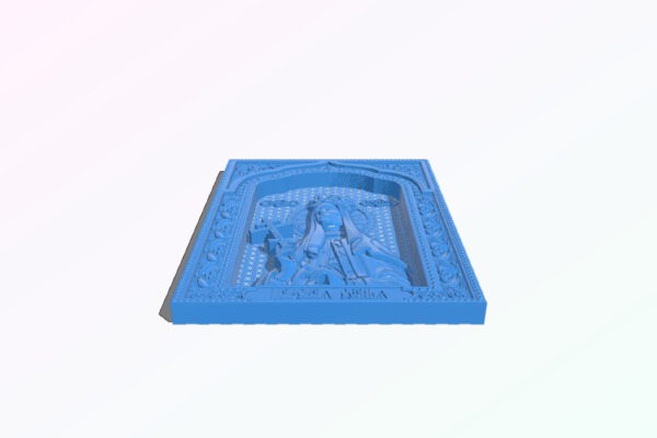 Icon of Empress Alexandra | 3d print model