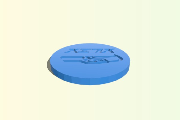 Super Bowl 49 Coin | 3d print model