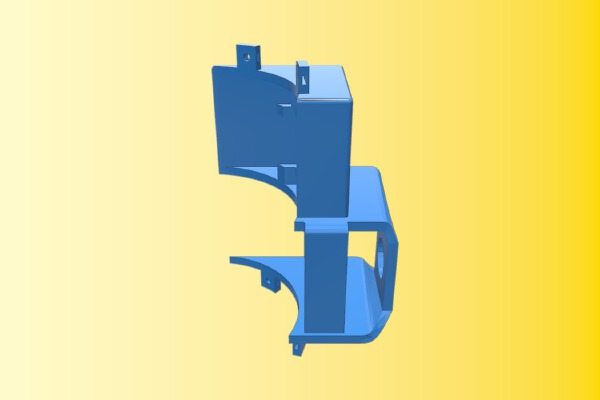 Spud gun mount | 3d print model
