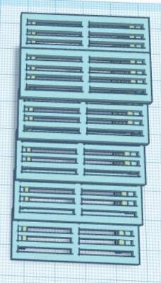 Industrial Style Stairs for 28mm Models | 3d print model