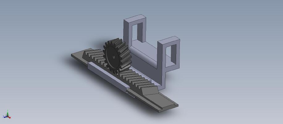 Linear Servo (Mini) | 3d print model