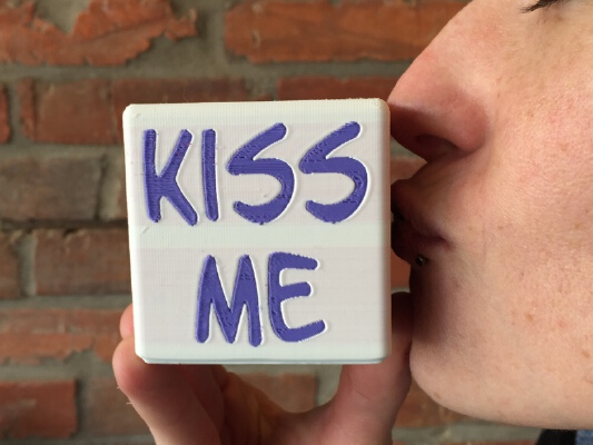 Valentine's Dice | 3d print model