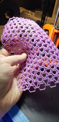 Chain mail - hexagonal | 3d print model