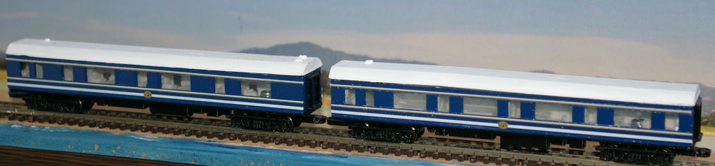 N scale South African Blue Train Conference Car | 3d print model