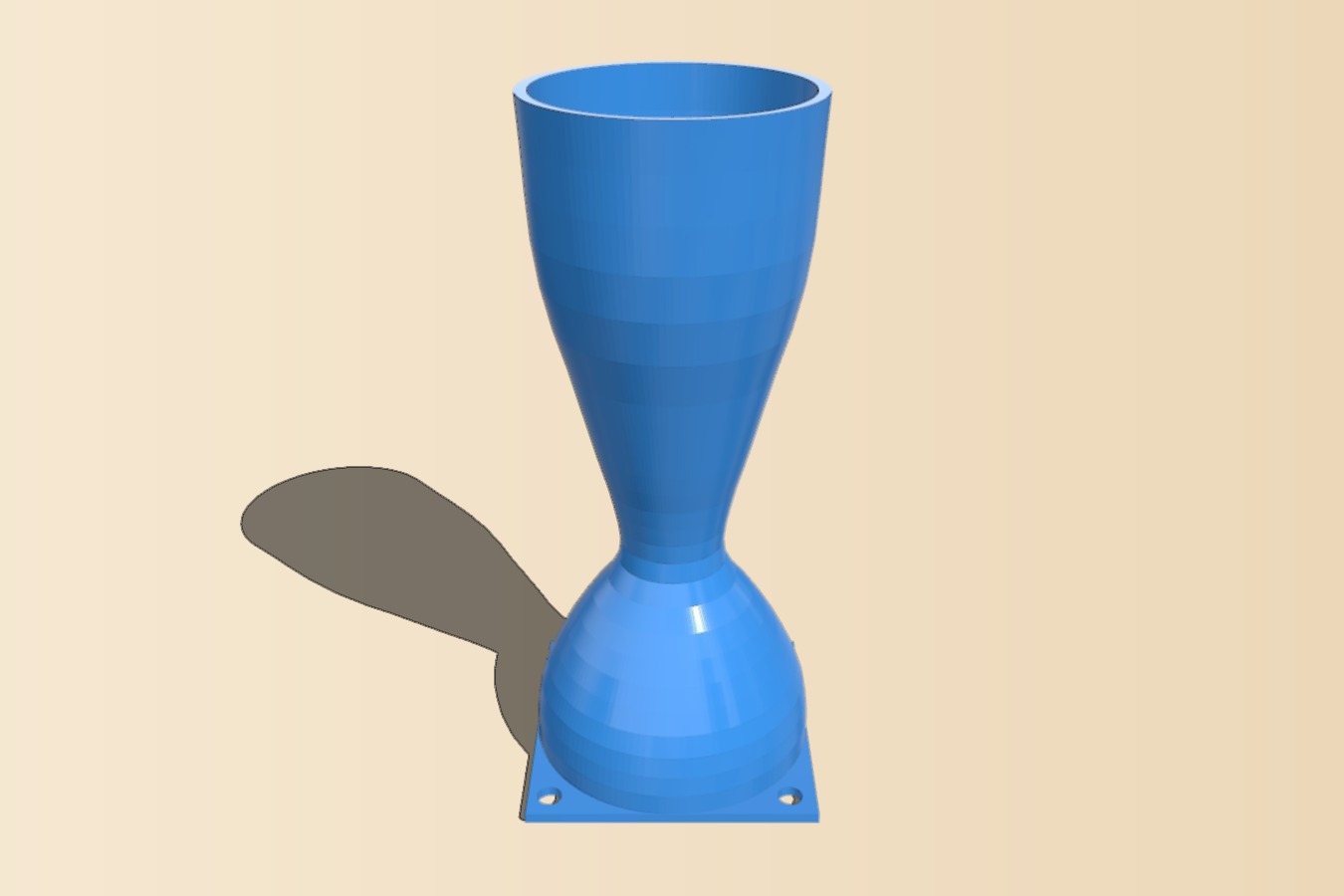 de Laval nozzle for 60mm Server Fan