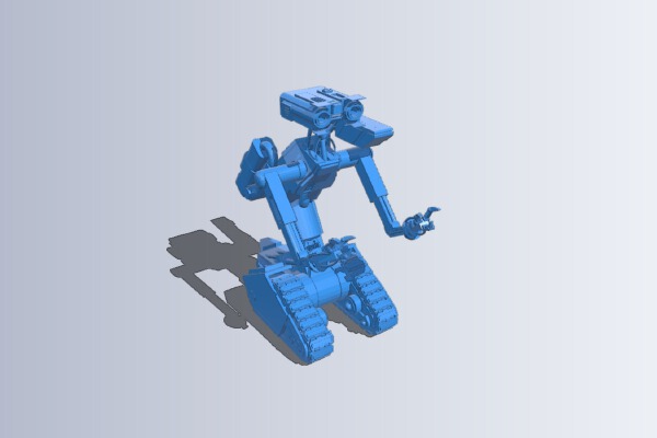 Johnny V Mini Robot Complete | 3d print model