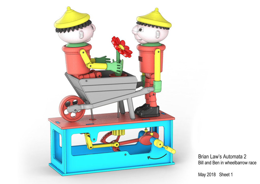 Bill and Ben Wheel Barrow race