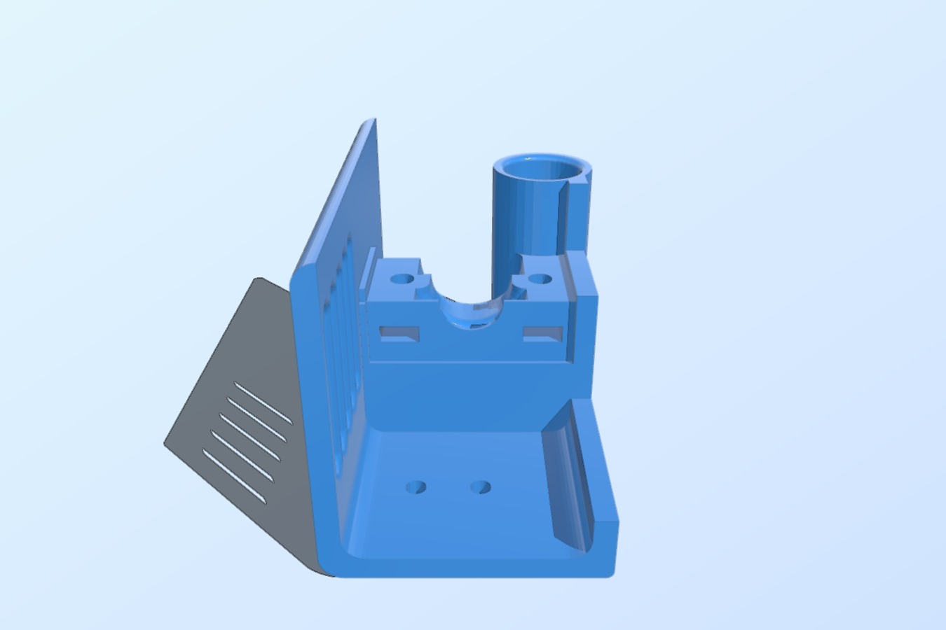 E3D Custom UM2 Mount - with nuts