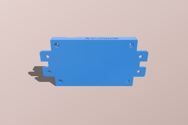 Arducopter, Ardupilot Mounting bottom case replacement | 3d print model