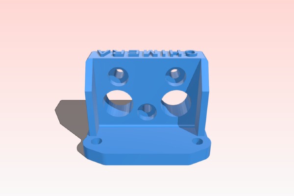E3D Chimera Mount for D-Bot | 3d print model