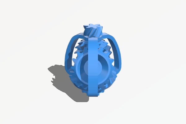 Epicyclic Bevel Gear Reducer | 3d print model