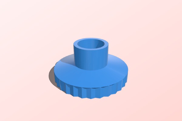 Xiaomi M365 tire valve adapter (for PLA) | 3d print model