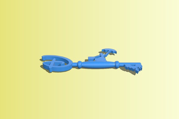 Mary Poppins Disney Key | 3d print model