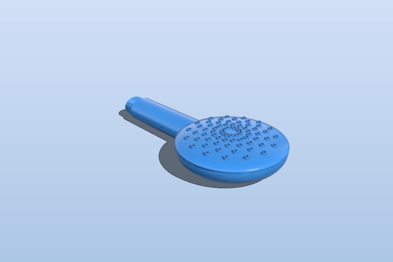 Small showerhead one print (doccia) (IMP. Read description)