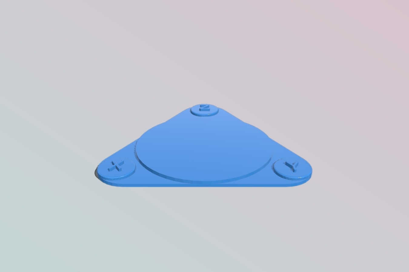 Anycubic Kossel (Linear Plus) 240mm bed model for Simplify3D