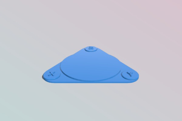 Anycubic Kossel (Linear Plus) 240mm bed model for Simplify3D | 3d print model
