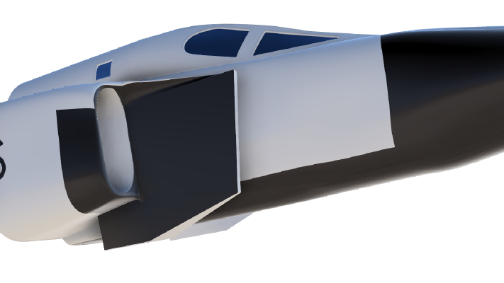 CF-105 Avro Arrow - RL-206 Nose Section | 3d print model