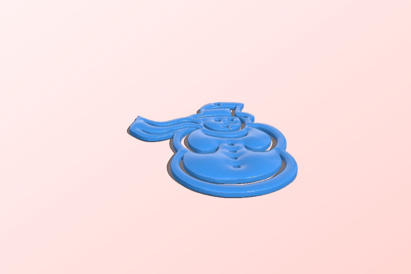 Christmas Tree Ornament - Snowman