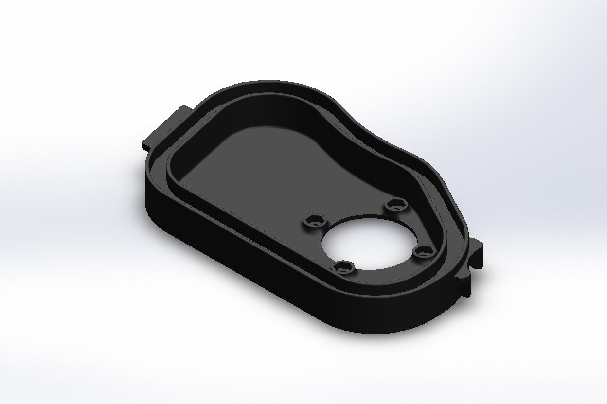 Opel Corsa D Headlight back cap for LED bulbs