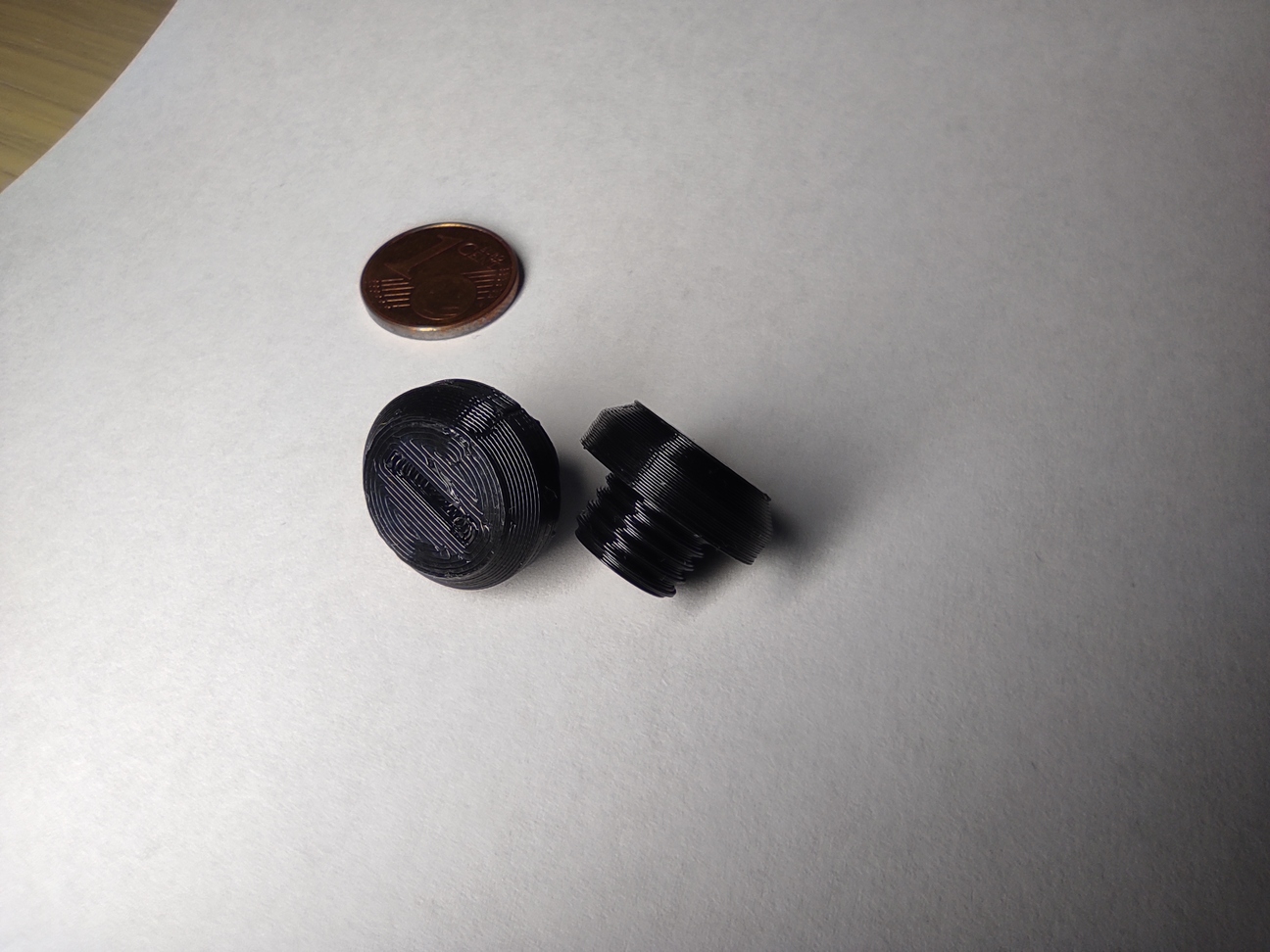 Mirror cap M10x1.25 LEFT and RIGHT threads - Tapa para rosca de retrovisor