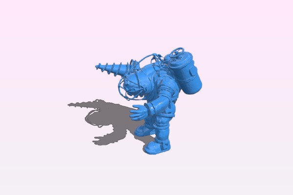 Chemical monster | 3d print model