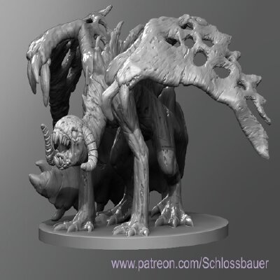 Zombie Dragon | 3d print model