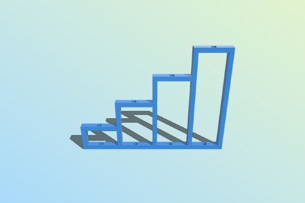 Spice Rack for Small Cupboard | 3d print model