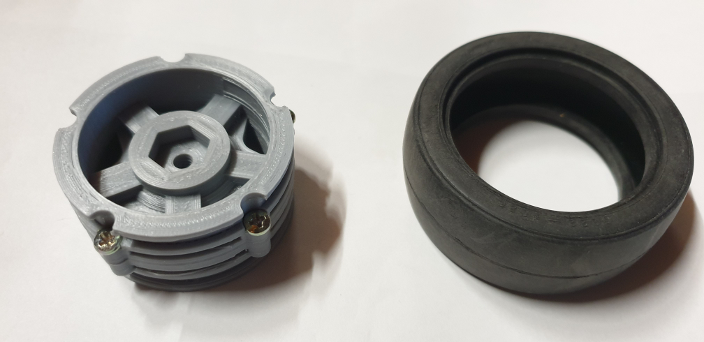  ATS look Felge 2 Teilig 50mm x 26mm 2x offsets 12mm Sechskant easy to print RC Drift Retro Youngtimer classic tt01 Tamiya m05 M-05 tt 01 1:10 1:12