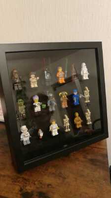 LEGO® Minifigure Picture Frame Insert | 3d print model