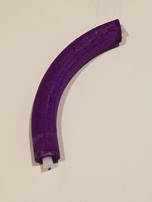 CR-10s top mount filament feeder guide | 3d print model