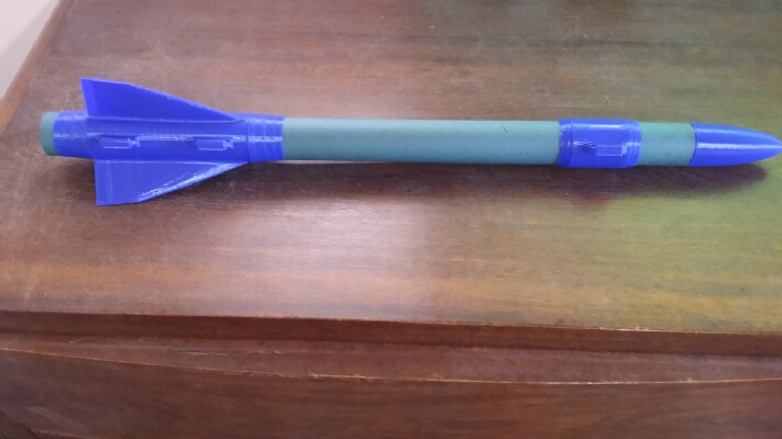 Supersonic rocket | 3d print model