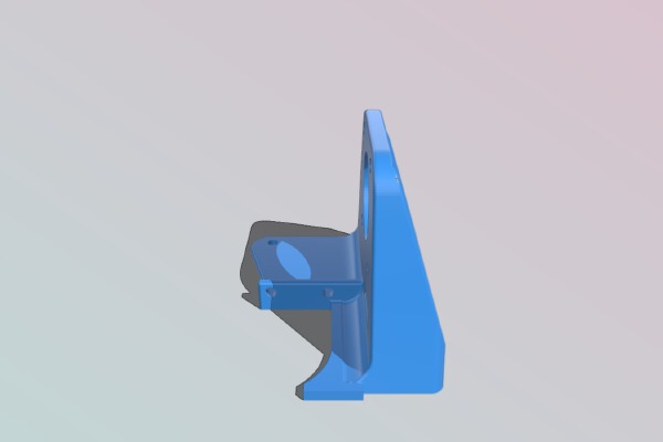 E3D Titan Aero with BL Touch bracket for Trinus | 3d print model
