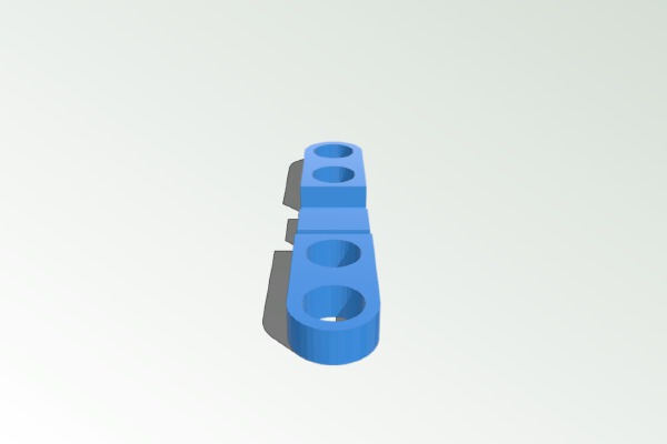 FlexLinks: Cantilever Beam Adjust (LEGO®-Compatible) | 3d print model