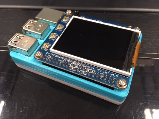 Raspberry Pi 2_3 Case (compatible with Pi HATs) | 3d print model