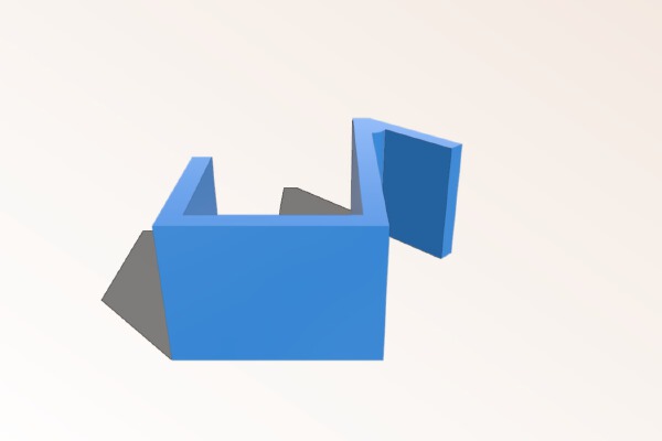 Cubicle wall coat hanger (customizer) | 3d print model