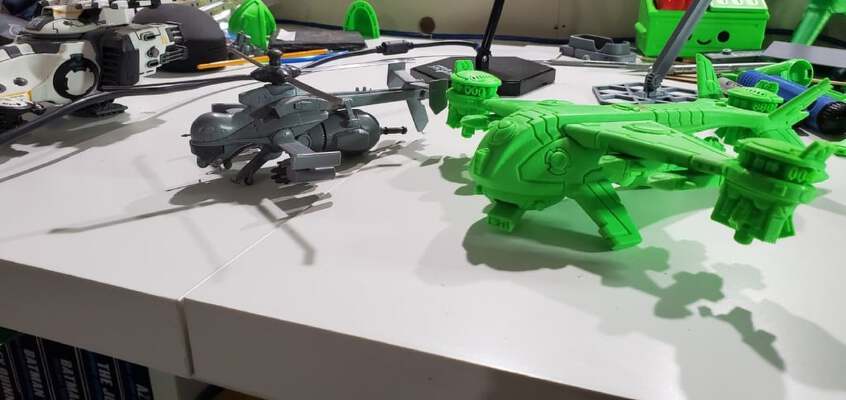 Space Communist Silvertip | 3d print model