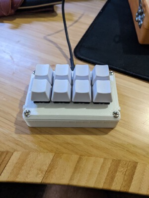 8 Button Macro Keypad for RPi Pico | 3d print model