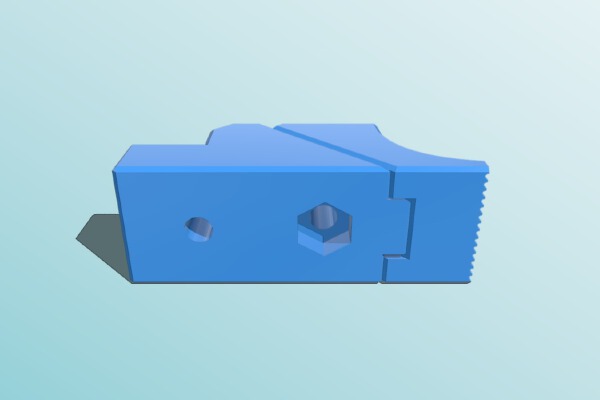 Grapas de Sujeción  Low profile clamps | 3d print model