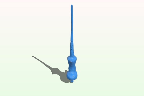 voldemort wand small version (pendant) | 3d print model