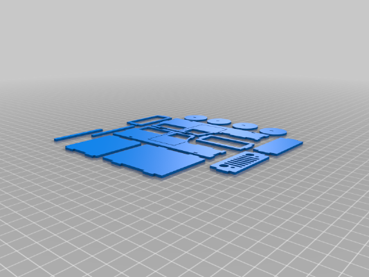 Jeep kit card | 3d print model