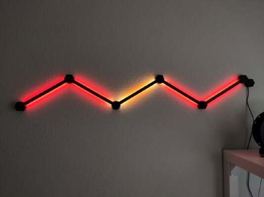 HexaLeS Lamp | 3d print model