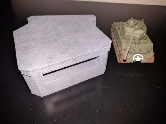 Bunker / Mg emplacement 28mm | 3d print model